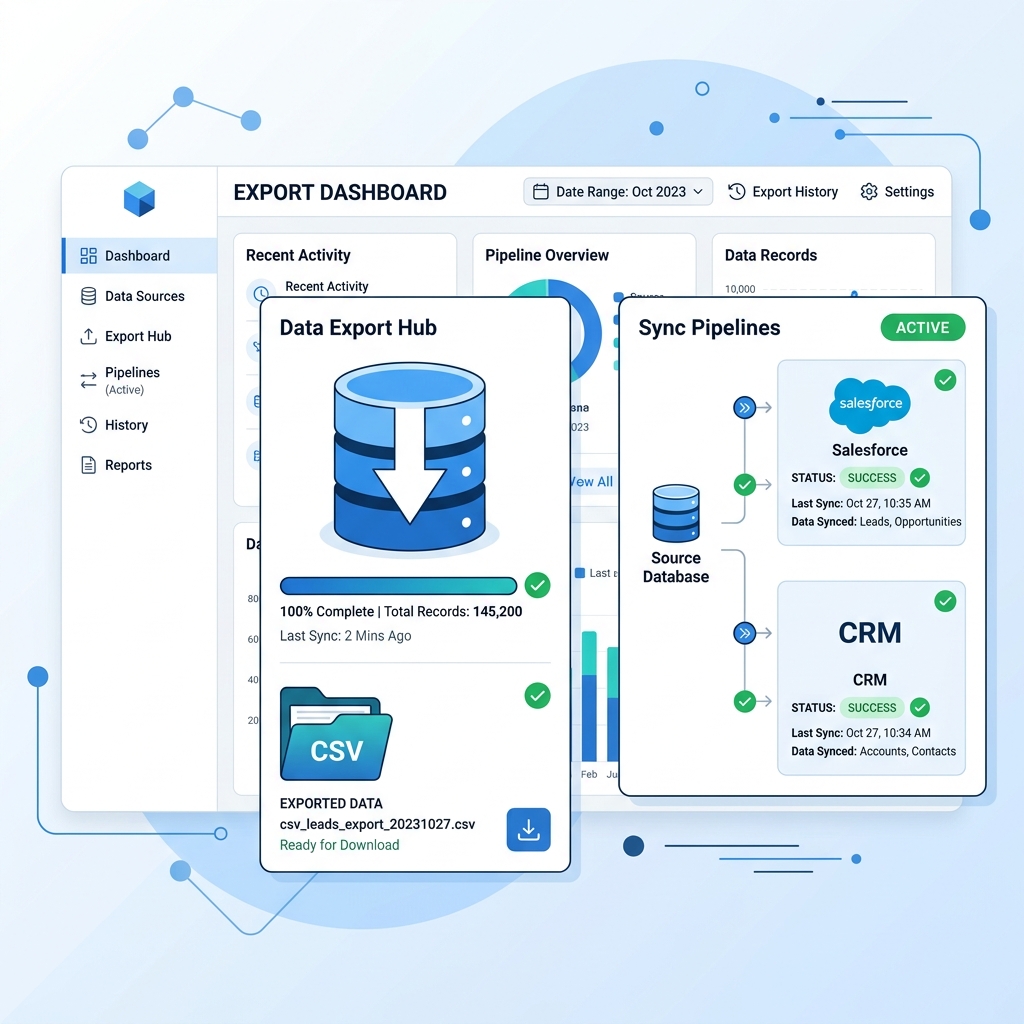 Step 3 — Receive your data
